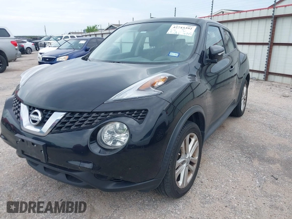 2016 Nissan Juke S with VIN JN8AF5MR3GT605720, listed as a IAAI auction lot 42743392 with 72,373 mi miles and . Bid and sale history available at DreamBid. Image 17.
