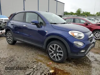 2016 FIAT 500X Trekking Plus z VIN ZFBCFYET6GP382066, wystawiony jako Copart lot #56131085 z przebiegiem 151 221 mil mil oraz Szkoda całkowita • Salvage title. Historia ofert i sprzedaży dostępna na DreamBid. Obrazek 4.