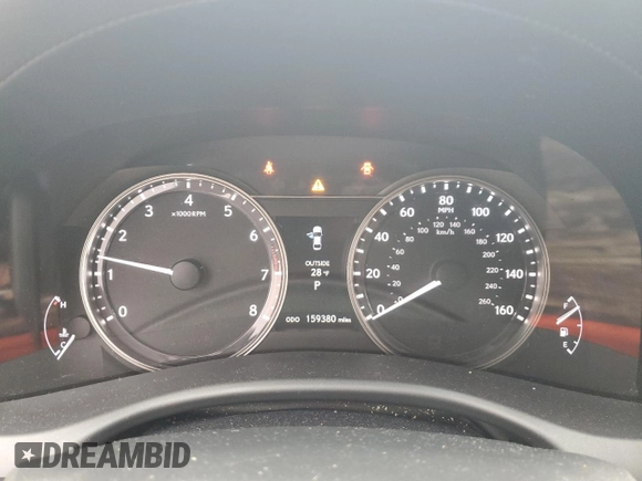 2014 Lexus GS 350 with VIN JTHBE1BL5E5034337, listed as a Copart auction lot 46000525 with 159,380 mi miles and Salvage Title. Bid and sale history available at carsss.com. Image 9.