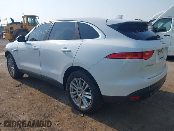 2017 Jaguar F-Pace 35t Prestige with VIN SADCK2BV7HA069340, listed as a IAAI auction lot 42482535 with 99,861 mi miles and . Bid and sale history available at DreamBid. Image 3.