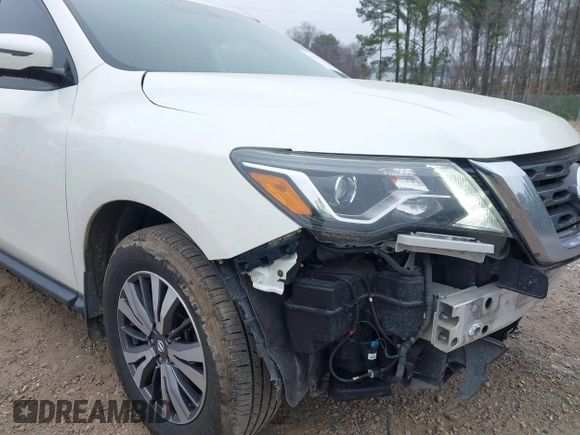 2017 Nissan Pathfinder SL with VIN 5N1DR2MM5HC608649, listed as a IAAI auction lot 41757481 with 168,412 mi miles. Bid and sale history available at carsss.com. Image 21.