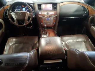2015 Infiniti QX80 with VIN JN8AZ2NE4F9085038, listed as a Copart auction lot 52729425 with 214,783 mi miles and Clean title. Bid and sale history available at DreamBid. Image 8.