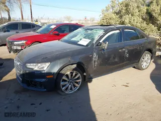 2018 Audi A4 Premium with VIN WAUKMAF40JA111783, listed as a IAAI auction lot 41348897 with 1 mi miles. Bid and sale history available at carsss.com. Image 17.