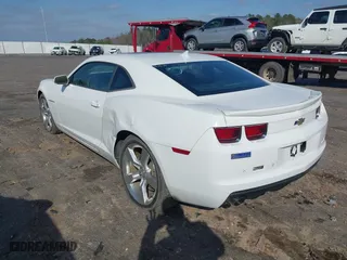 2012 Chevrolet Camaro 2LT with VIN 2G1FC1E37C9162107, listed as a IAAI auction lot 41558098 with 213,664 mi miles. Bid and sale history available at carsss.com. Image 3.