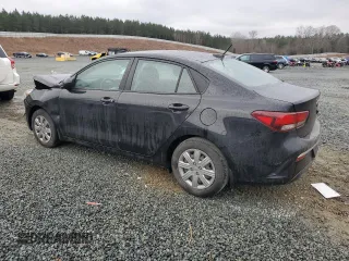2021 Kia Rio LX with VIN 3KPA24AD5ME373135, listed as a Copart auction lot 42866445 with 78,538 mi miles and Salvage Title. Bid and sale history available at carsss.com. Image 2.