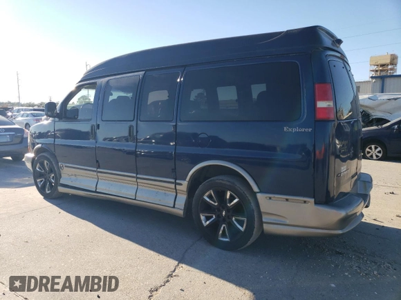 2003 Chevrolet Express Cargo YF7 Upfitter z VIN 1GBFG15T931206029, wystawiony jako Copart lot #81204824 z przebiegiem 102 834 mil mil oraz Szkoda całkowita • Salvage title. Historia ofert i sprzedaży dostępna na DreamBid. Obrazek 2.