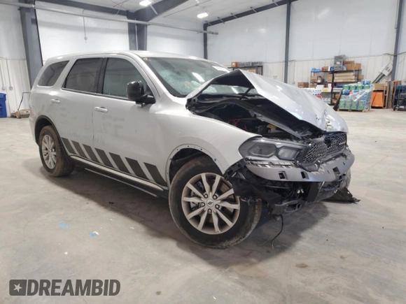 2023 Dodge Durango Pursuit with VIN 1C4SDJFT3PC689805, listed as a Copart auction lot 44358755 with 3,283 mi miles and Salvage title. Bid and sale history available at DreamBid. Image 4.