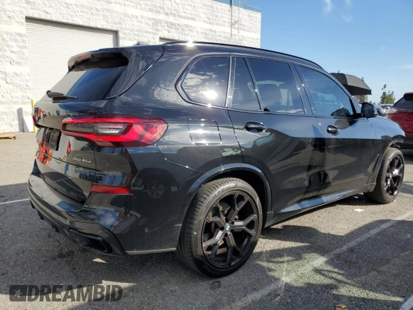 2021 BMW X5 xDrive45e with VIN 5UXTA6C03M9H56515, listed as a Copart auction lot 45798715 with 59,156 mi miles and Salvage Title. Bid and sale history available at carsss.com. Image 3.