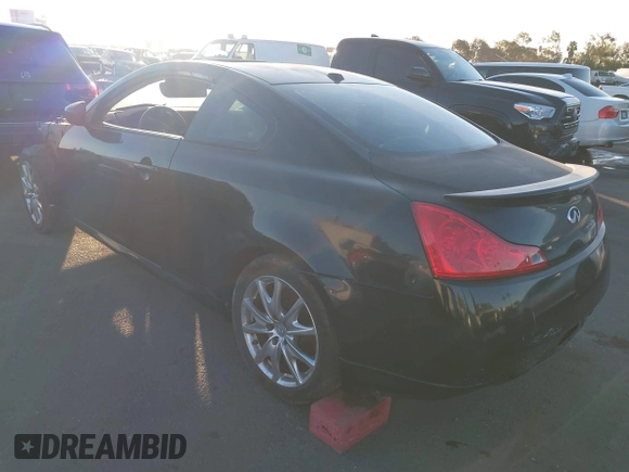 2008 Infiniti G37 Coupe Journey with VIN JNKCV64EX8M129180, listed as a IAAI auction lot 41413793 with Not Provided miles. Bid and sale history available at carsss.com. Image 3.