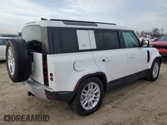 2024 Land Rover Defender S with VIN SALEJ7EX0R2341653, listed as a Copart auction lot 43369635 with Not provided miles and Salvage title. Bid and sale history available at DreamBid. Image 3.