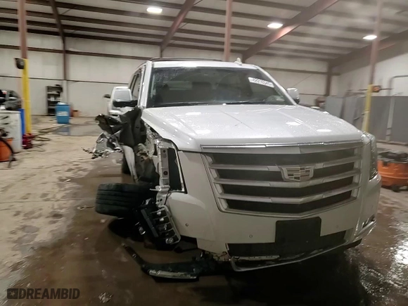 2018 Cadillac Escalade Premium Luxury with VIN 1GYS4CKJ9JR312572, listed as a Copart auction lot 42910345 with 146,172 mi miles and Salvage Title. Bid and sale history available at carsss.com. Image 14.