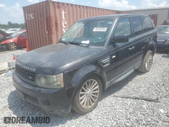 2011 Land Rover Range Rover Sport HSE with VIN SALSF2D47BA284068, listed as a Copart auction lot 62230765 with 163,494 mi miles and Clean title. Bid and sale history available at DreamBid. Image 1.