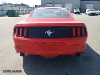 2015 Ford Mustang V6 with VIN 1FA6P8AM1F5346940, listed as a Copart auction lot 49777285 with 104,530 mi miles and Salvage Title. Bid and sale history available at carsss.com. Image 6.