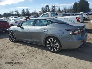 2020 Nissan Maxima Platinum with VIN 1N4AA6FV8LC367941, listed as a Copart auction lot 46709925 with 26,498 mi miles and Salvage Title. Bid and sale history available at DreamBid. Image 2.