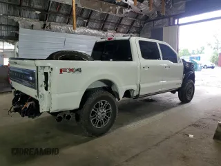 2024 Ford F-350 XL with VIN 1FT8W3BM0REC88847, listed as a Copart auction lot 59127545 with 22,115 mi miles and Salvage title. Bid and sale history available at DreamBid. Image 3.