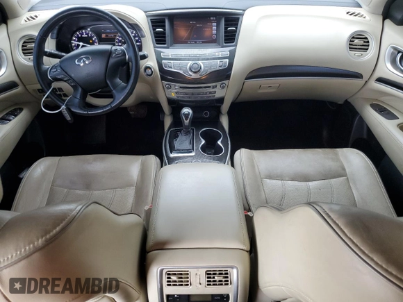 2017 Infiniti QX60 with VIN 5N1DL0MM8HC541499, listed as a Copart auction lot 79133544 with 112,333 mi miles and Salvage Title. Bid and sale history available at carsss.com. Image 8.