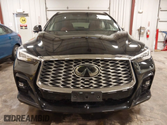 2022 Infiniti QX55 Sensory with VIN 3PCAJ5L33NF101742, listed as a IAAI auction lot 41791517 with 62,946 mi miles and . Bid and sale history available at DreamBid. Image 13.