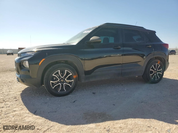 2021 Chevrolet TrailBlazer ACTIV with VIN KL79MVSL3MB129969, listed as a Copart auction lot 43984265 with 25,471 mi miles and Salvage Title. Bid and sale history available at carsss.com. Image 1.