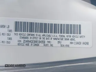 2010 Dodge Grand Caravan SE with VIN 2D4RN4DE8AR184958, listed as a IAAI auction lot 42100915 with 94,066 mi miles and . Bid and sale history available at DreamBid. Image 9.