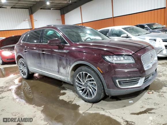2020 Lincoln Nautilus Reserve with VIN 2LMPJ8K90LBL12750, listed as a Copart auction lot 44445265 with 0 mi miles and Non Repairable. Bid and sale history available at carsss.com. Image 4.