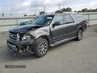 2017 Ford Expedition Max Limited z VIN 1FMJK2ATXHEA69601, wystawiony jako Copart lot #56829125 z przebiegiem 126 335 mil mil oraz Szkoda całkowita • Salvage title. Historia ofert i sprzedaży dostępna na DreamBid. Obrazek 1.