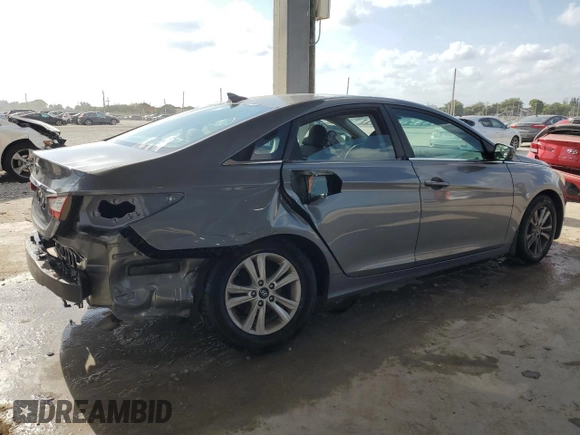 2013 Hyundai Sonata GLS with VIN 5NPEB4AC4DH751790, listed as a Copart auction lot 54419285 with 91,728 mi miles and Salvage Title. Bid and sale history available at carsss.com. Image 3.