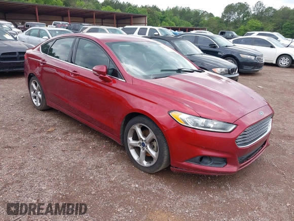 2016 Ford Fusion SE with VIN 3FA6P0H73GR180355, listed as a IAAI auction lot 42087405 with 298,018 mi miles. Bid and sale history available at carsss.com. Image 1.