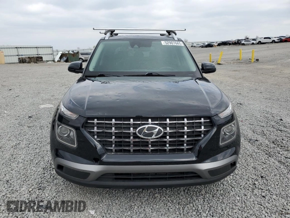 2020 Hyundai Venue SEL with VIN KMHRC8A37LU026660, listed as a Copart auction lot 52907665 with 64,913 mi miles and Salvage title. Bid and sale history available at DreamBid. Image 5.