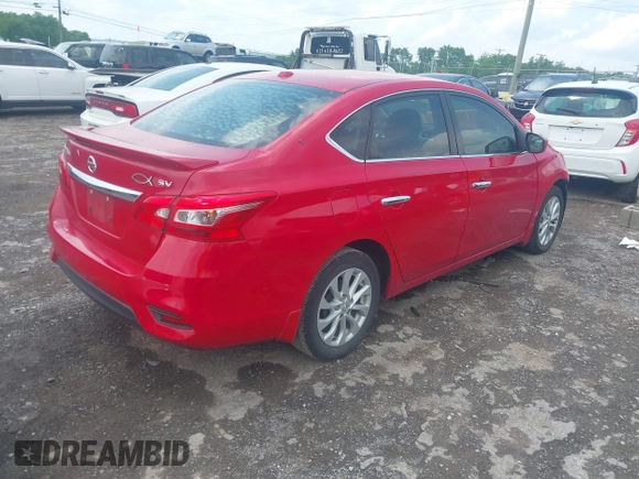 2019 Nissan Sentra SV with VIN 3N1AB7AP9KY233812, listed as a IAAI auction lot 42147766 with 83,006 mi miles and . Bid and sale history available at DreamBid. Image 4.