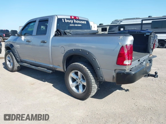 2019 Ram 1500 Tradesman with VIN 1C6RR6FG0KS613674, listed as a IAAI auction lot 42000480 with 80,528 mi miles and . Bid and sale history available at DreamBid. Image 3.