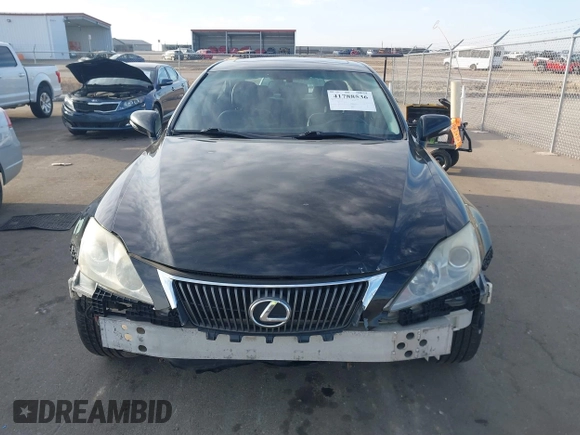 2009 Lexus IS 250 with VIN JTHCK262692030454, listed as a IAAI auction lot 41788536 with 171,635 mi miles and . Bid and sale history available at DreamBid. Image 12.