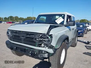 2024 Ford Bronco with VIN 1FMDE4CP3RLA28000, listed as a IAAI auction lot 41575878 with 11,631 mi miles and . Bid and sale history available at DreamBid. Image 6.