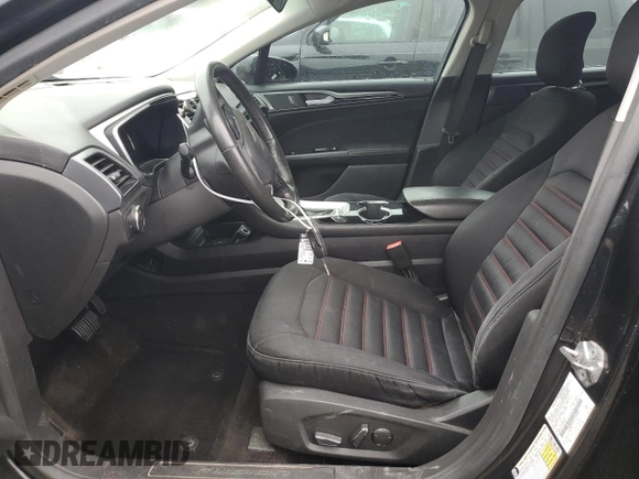 2015 Ford Fusion SE with VIN 1FA6P0HD1F5105404, listed as a Copart auction lot 83028484 with 92,525 mi miles and Salvage Title. Bid and sale history available at DreamBid. Image 7.