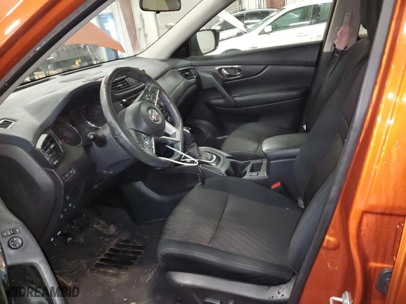 2017 Nissan Rogue SL with VIN 5N1AT2MV5HC741330, listed as a Copart auction lot 43499285 with 114,835 mi miles and Clean Title. Bid and sale history available at carsss.com. Image 7.
