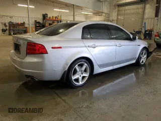 2004 Acura TL with VIN 19UUA66274A028275, listed as a Copart auction lot 50635295 with 142,714 mi miles and Salvage Title. Bid and sale history available at carsss.com. Image 3.