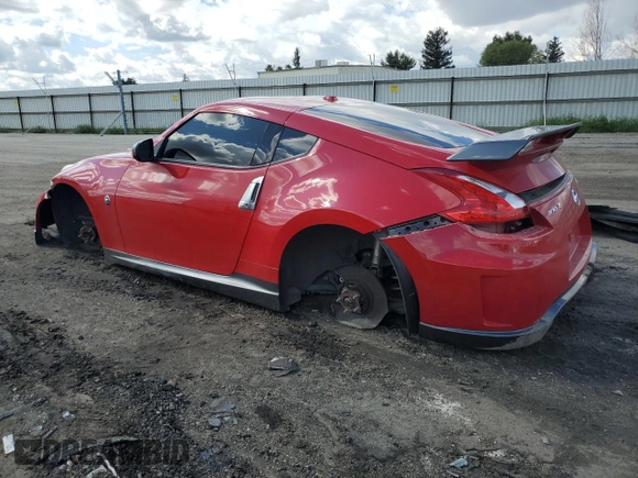 2014 Nissan 370Z Nismo with VIN JN1AZ4EH5EM630146, listed as a Copart auction lot 48034785 with Not Provided miles and Salvage Title. Bid and sale history available at DreamBid. Image 2.
