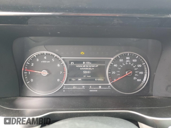 2021 Kia Sorento S with VIN 5XYRL4LC1MG002528, listed as a Copart auction lot 48756595 with 61,055 mi miles and Non Repairable. Bid and sale history available at DreamBid. Image 9.