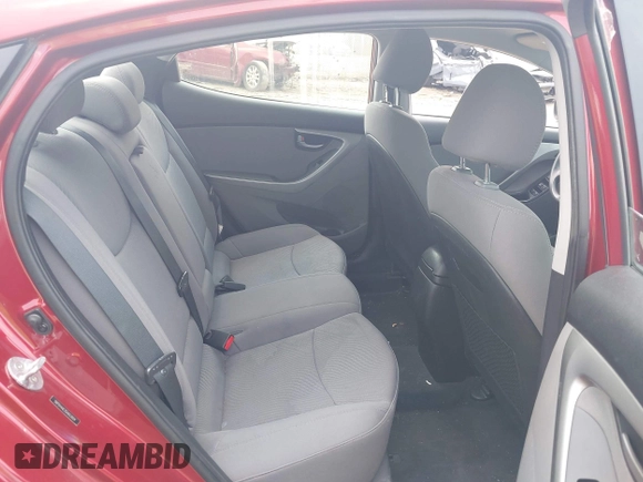 2016 Hyundai Elantra SE with VIN 5NPDH4AE2GH653924, listed as a IAAI auction lot 42496627 with 95,676 mi miles and . Bid and sale history available at DreamBid. Image 8.