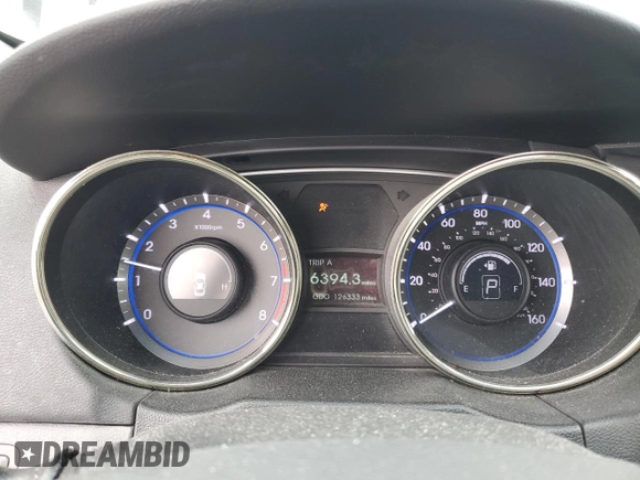 2011 Hyundai Sonata GLS with VIN 5NPEB4AC1BH151659, listed as a Copart auction lot 47637095 with 126,333 mi miles and Salvage Title. Bid and sale history available at carsss.com. Image 9.