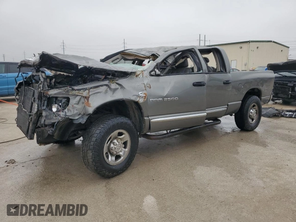 2006 Dodge Ram 2500 SLT with VIN 3D7KR28C76G102169, listed as a Copart auction lot 44617285 with 0 mi miles and Non Repairable. Bid and sale history available at carsss.com. Image 1.