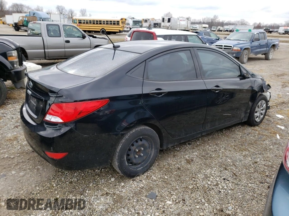 2017 Hyundai Accent SE with VIN KMHCT4AE5HU360998, listed as a Copart auction lot 70888682 with 105,010 mi miles. Bid and sale history available at carsss.com. Image 3.