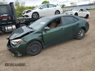 2014 Toyota Corolla L with VIN 2T1BURHEXEC082723, listed as a Copart auction lot 56907115 with 138,519 mi miles and Salvage title. Bid and sale history available at DreamBid. Image 1.