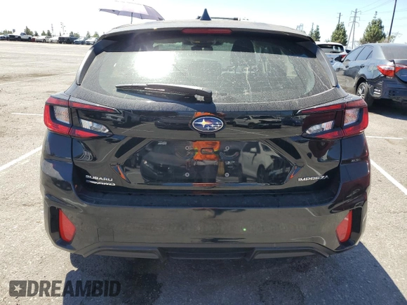 2024 Subaru Impreza Sport with VIN JF1GUAFC0R8289041, listed as a Copart auction lot 67601394 with 14,968 mi miles and Salvage Title. Bid and sale history available at carsss.com. Image 6.