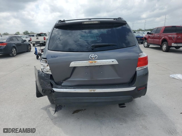 2012 Toyota Highlander Limited with VIN 5TDYK3EH2CS071876, listed as a Copart auction lot 51244645 with 137,127 mi miles and Salvage Title. Bid and sale history available at carsss.com. Image 6.