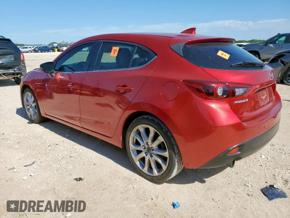 2015 Mazda 3 S Grand Touring with VIN JM1BM1M30F1275331, listed as a Copart auction lot 61309755 with 85,900 mi miles and Salvage title. Bid and sale history available at DreamBid. Image 2.