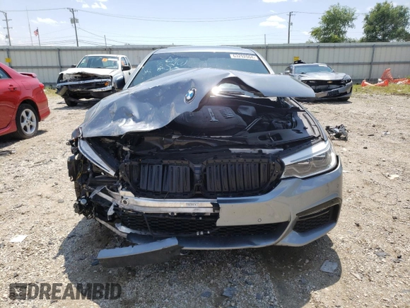 2017 BMW 5 Series 540i with VIN WBAJE5C36HG913936, listed as a Copart auction lot 63292004 with Not Provided miles and Salvage Title. Bid and sale history available at carsss.com. Image 5.