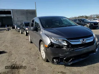 2019 Honda Odyssey LX with VIN 5FNRL6H25KB137852, listed as a Copart auction lot 47697705 with 73,529 mi miles and Salvage Title. Bid and sale history available at DreamBid. Image 12.