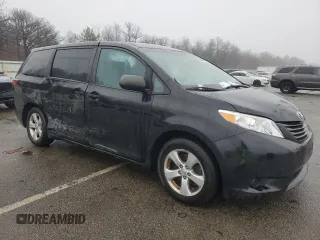 2017 Toyota Sienna L with VIN 5TDZZ3DC7HS900115, listed as a Copart auction lot 44694995 with 80,798 mi miles and Salvage Title. Bid and sale history available at DreamBid. Image 4.