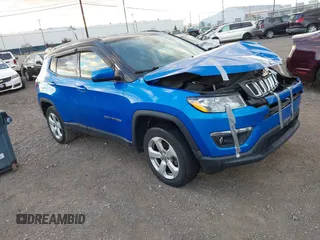 2018 Jeep Compass Latitude z VIN 3C4NJDBB8JT202162, wystawiony jako IAAI lot #40740769 z przebiegiem 47 483 mil mil oraz . Historia ofert i sprzedaży dostępna na DreamBid. Obrazek 1.