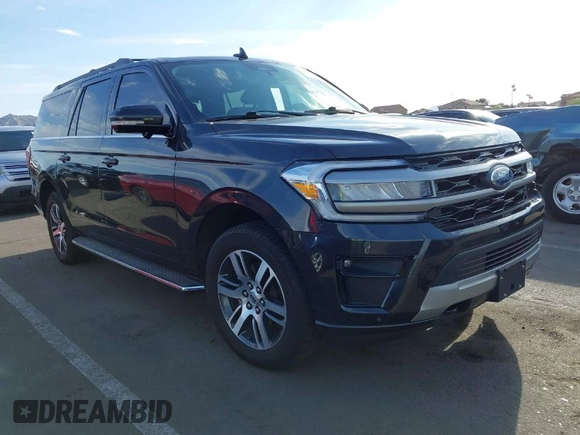 2023 Ford Expedition Max XLT with VIN 1FMJK1J8XPEA46999, listed as a IAAI auction lot 41892024 with 18,513 mi miles and . Bid and sale history available at DreamBid. Image 1.